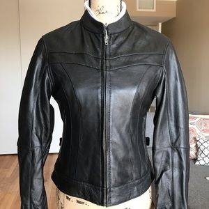 Women’s Leather Cycle Gear Jacket